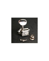 6 Mecaniques Wilkinson Nickel 3+3 style Kluson, bouton rond metal