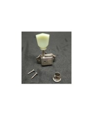 1 Mechanik im Kluson-Stil, Nickel, Tulpenknopf, linke Seite