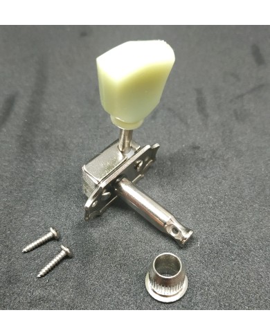 1 Mechanik im Kluson-Stil, Nickel, Tulpenflügel, rechte Seite