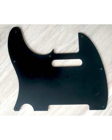 Schlagbrett 3-lagig schwarz/weiß/schwarz für Telecaster, 8 Schrauben
