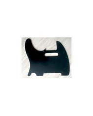 Schlagbrett 3-lagig schwarz/weiß/schwarz für Telecaster, 8 Schrauben