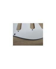 Weißes 3-lagiges Pickguard mit 8 Löchern für Stratocaster Style 57-62's