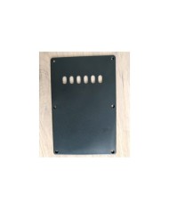 Schwarze Tremoloabdeckung, 1-lagig, Backplate