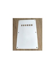 Weiße Tremoloabdeckung, 1-lagig, Backplate