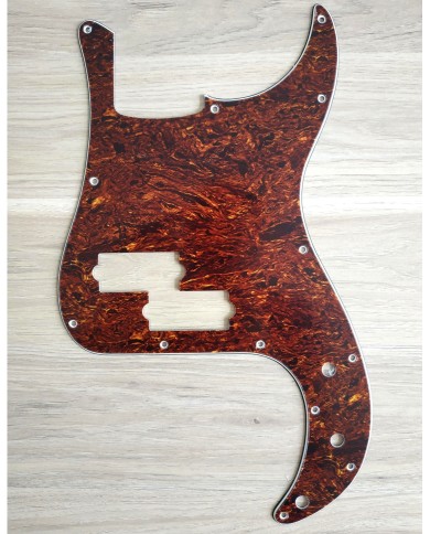 Schlagbrett Precision Bass Red Tortoise 3-lagig. P-Bass USA, Potibohrungen 10 mm