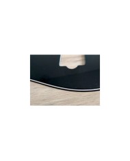 Pickguard für Precision Bass, schwarz, 3-lagig. P-Bass USA, Potilöcher 10 mm