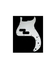 Pickguard Precision Basse Blanc 3ply. P-Bass® USA - pots holes 10mm