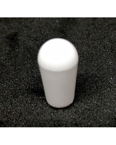 Weißer aufschraubbarer Metric-Knopf für Switchcraft-Style-Schalter