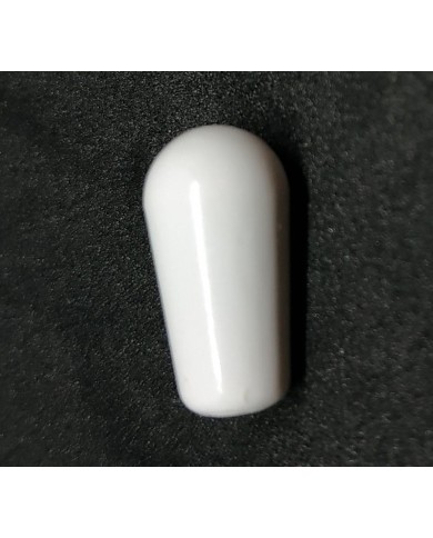 Weißer aufschraubbarer Metric-Knopf für Switchcraft-Style-Schalter