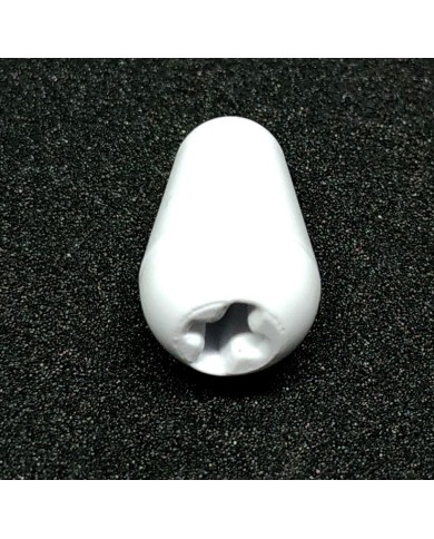 Weißer Knopf für Strat-Schalter