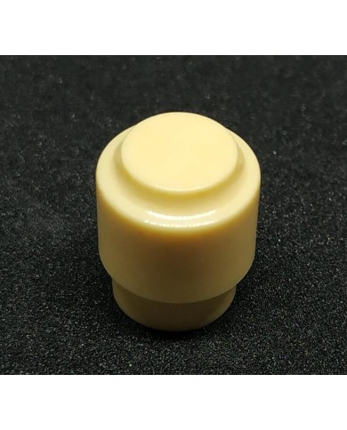 Cremefarbener Rundknopf für Telecaster-Schalter