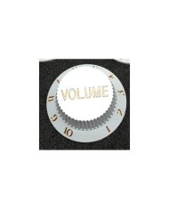 1 Stratocaster UFO white Volume control Knob, Metric size