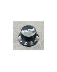 1 Stratocaster UFO Black Volume control Knob Metric size