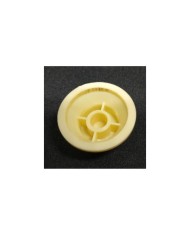 1 cremefarbener UFO-Tonreglerknopf für Stratocaster, metrische Größe