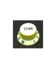 3 Boutons Mint green Stratocaster Vintage UFO,  Métrique 18 splines