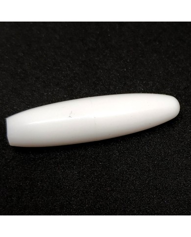 1 Weißer Tremoloarm-Knopf für Stratocaster, 5mm