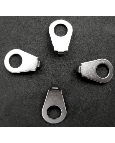 4 Zeiger-Unterlegscheiben, Nickel, metrische Größe 8,5 mm