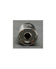 1 Dome-Reglerknopf Telecaster Metall Nickel Feinstruktur für 6-mm-Potis