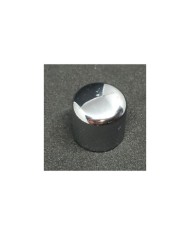1 Telecaster Dome-Knopf, verchromt, feine Rändelung, für 6-mm-Potis