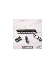 Gotoh Nickel GE103B-T Nashville TuneOMatic Steg, metrische Hülsen