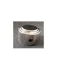 1 Boutons Duesenberg art deco nickel, 22mmØ x 16.5mm