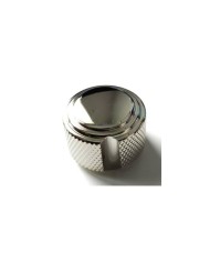 1 Duesenberg Art-Déco-Knöpfe, Nickel, 22 mm Ø x 16.5 mm