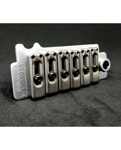 Wilkinson 2-Punkt-Vibrato-Tailpiece WVS50IIK Ruthenium / Satinchrom