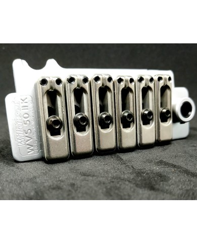 Wilkinson 2-Punkt-Vibrato-Tailpiece WVS50IIK Ruthenium / Satinchrom