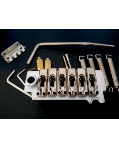 Wilkinson 2-Punkt-Vibrato-Tailpiece WVS50IIK Ruthenium / Satinchrom