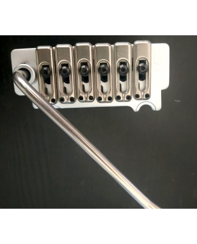 Wilkinson 2-Punkt-Vibrato-Tailpiece WVS50IIK Ruthenium / Satinchrom