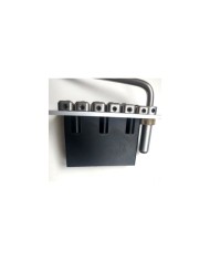 Wilkinson 2-Punkt-Vibrato-Tailpiece WVS50IIK Ruthenium / Satinchrom