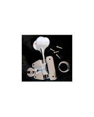 1 Wilkinson Bassmechanik im Fender-Stil mit Chrom-Getriebe, links, umkehrbar