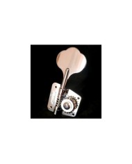 4 Mecanique de basse Wilkinson Style Fender à engrenage Chrome, cote gauche reversible