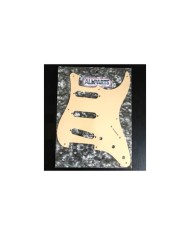 Pickguard SSS pour US vintage 54-59' Stratocaster 8 trous 1ply Crème  (1.52mm) .060” 1,524mm