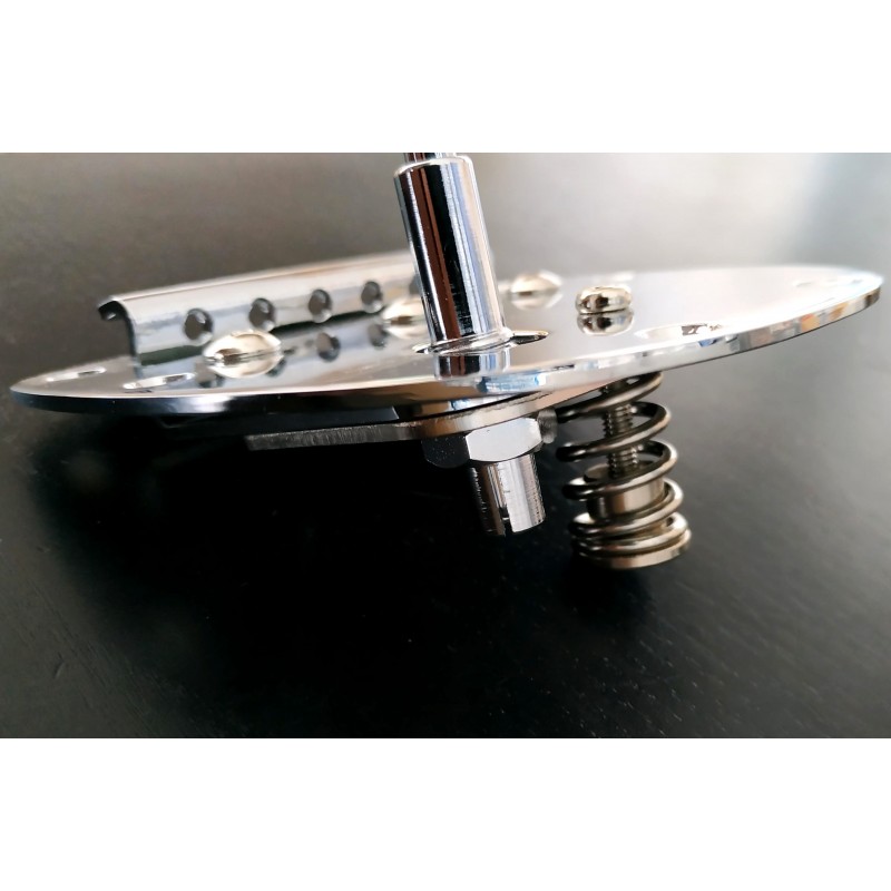 Chrome Fender Jazzmaster/Jaguar Vibrato tailpiece