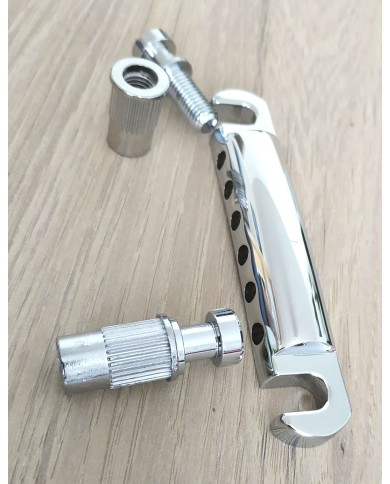 Tune-o-matic-Saitenhalter im Chrom-Stil für asiatische Gitarren