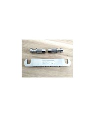 Chrome Stop Tailpiece, Tune-o-Matic style, for asian made Guitars
