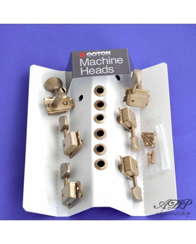 Gotoh SD91-05M Vintage Tele Strat Mechaniken 6 in Reihe Nickel Aged Relic