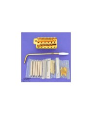 Gotoh GE101TS Vintage Stratocaster Tremolo-Saitenhalter mit Stahlblock Gold