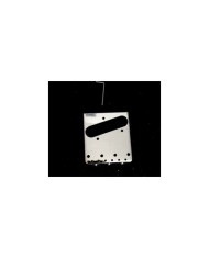 Telecaster Wilkinson Saitenhalter, Chrom, 3 kompensierte Messingreiter