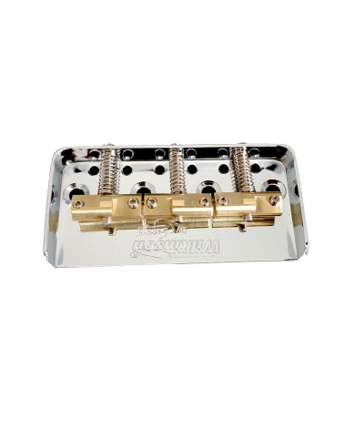 Cordier Wilkinson chrome Court pour Telecaster, 3 pontets Compenses en laiton