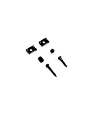 String Retainer Gotoh Butterfly 2 x Passe-Cordes Papillon  Strat Tele Black