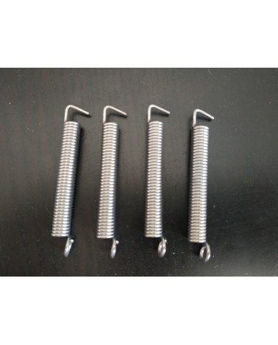 1 Federkralle + 4 Federn + 4 Schrauben für Tremolo im Stratocaster-Stil