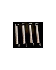 4 Edelstahlfedern für Tremolo im Stratocaster-Stil