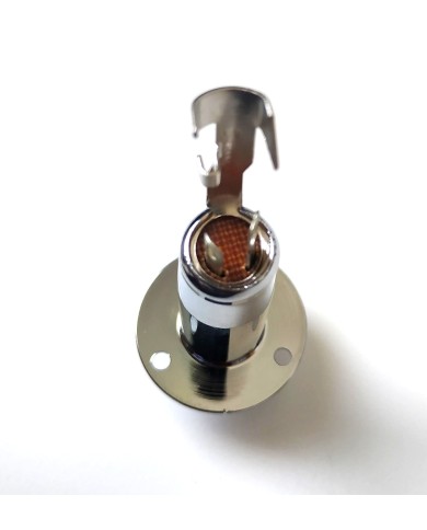 Verchromte Buchse im Takamine Mono/Stereo-Stil, 1/4" für Akustikgitarre