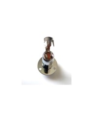 Verchromte Buchse im Takamine Mono/Stereo-Stil, 1/4" für Akustikgitarre