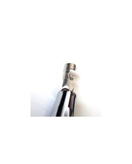 Jack Tube Chrome Femelle style Takamine Mono/Stereo1/4" pour Guitare Acoustic