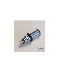 Embase Jack Tube Chrome Standard Mono/Stereo Female 1/4", 35mm