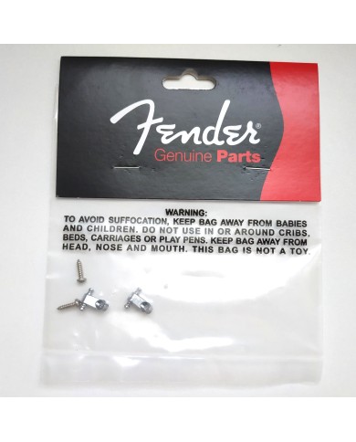 2 Fender American Series Stratocaster Saitenführungen, Chrom 099-4911-000