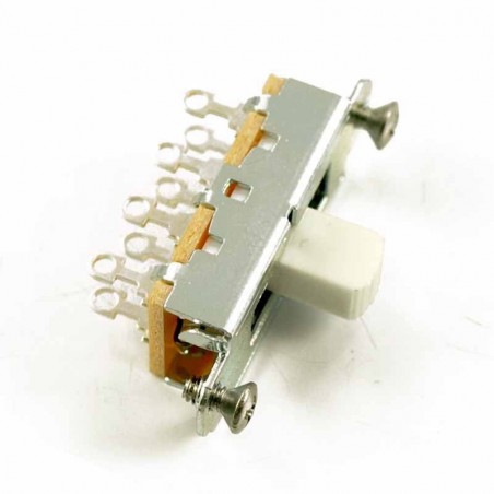Switchcraft On-Off-On Slide Switch 3 way for Fender Mustang Duosonic White